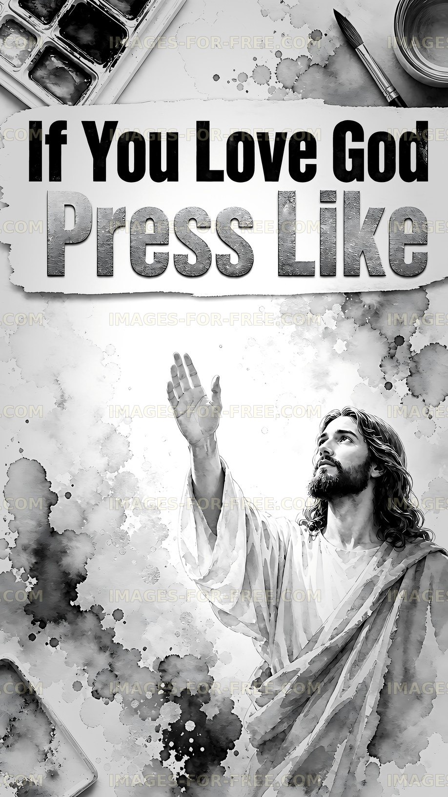 If you love God, press like