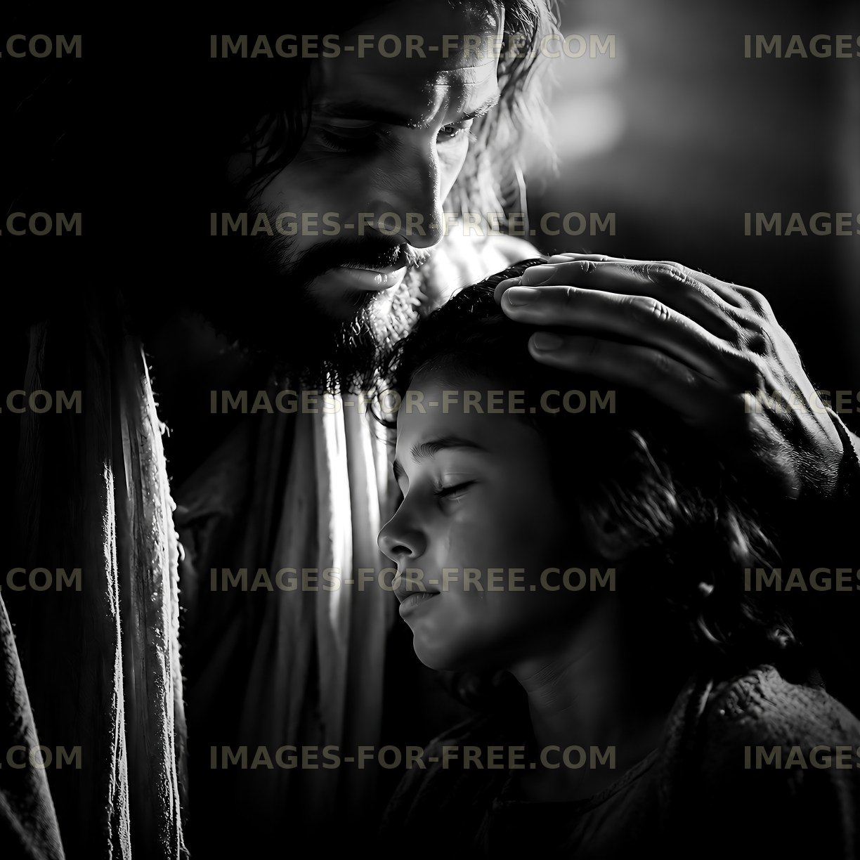 Father and child sharing a moment of connection