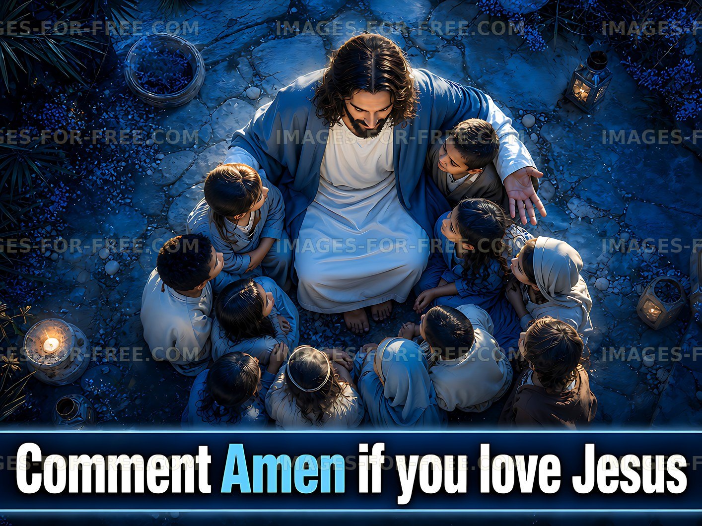 People gathered around a man in a spiritual setting