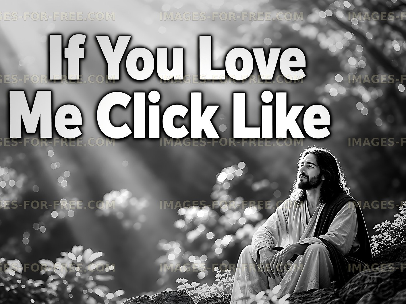 If you love me click like