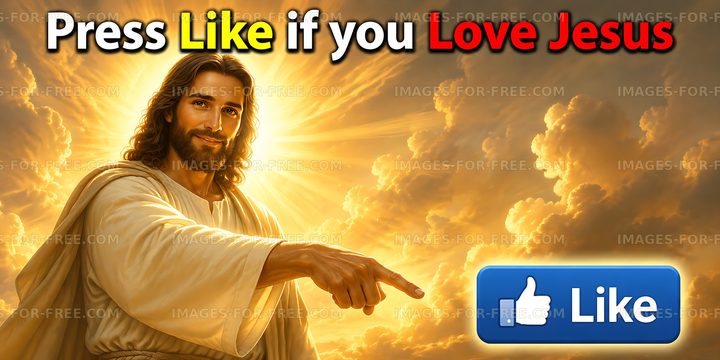 Press Like for a loving message about Jesus